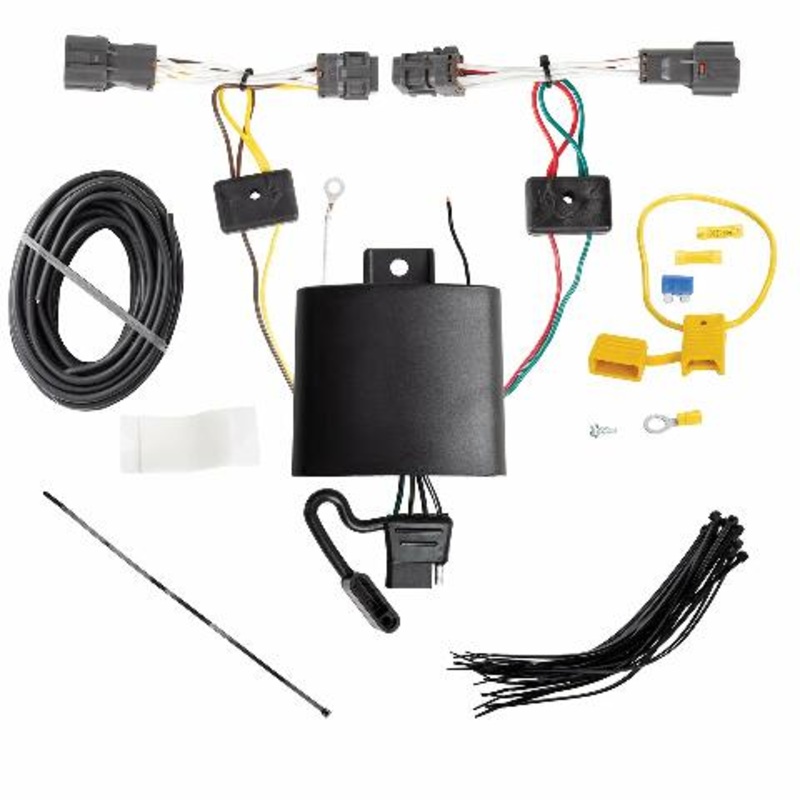 Tekonsha T-One T-Connector Harness, 4-Way Flat, Compatible with Select KIA Soul