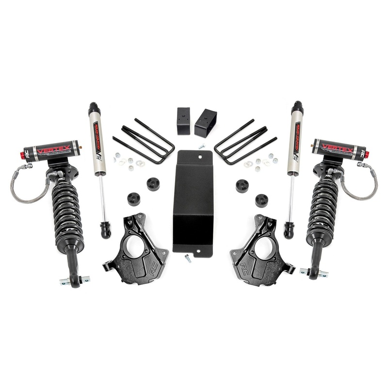 3.5 Inch Lift Kit | Cast Steel LCA | Vertex/V2 | Chevy/GMC 1500 (14-18 & Classic)