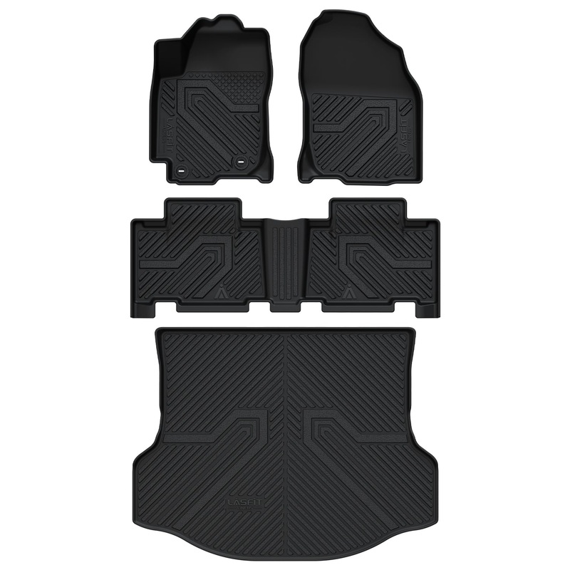 Fit for 2013-2018 Toyota RAV4 TPE Floor Mats / Cargo Mat, Fit Gas Only