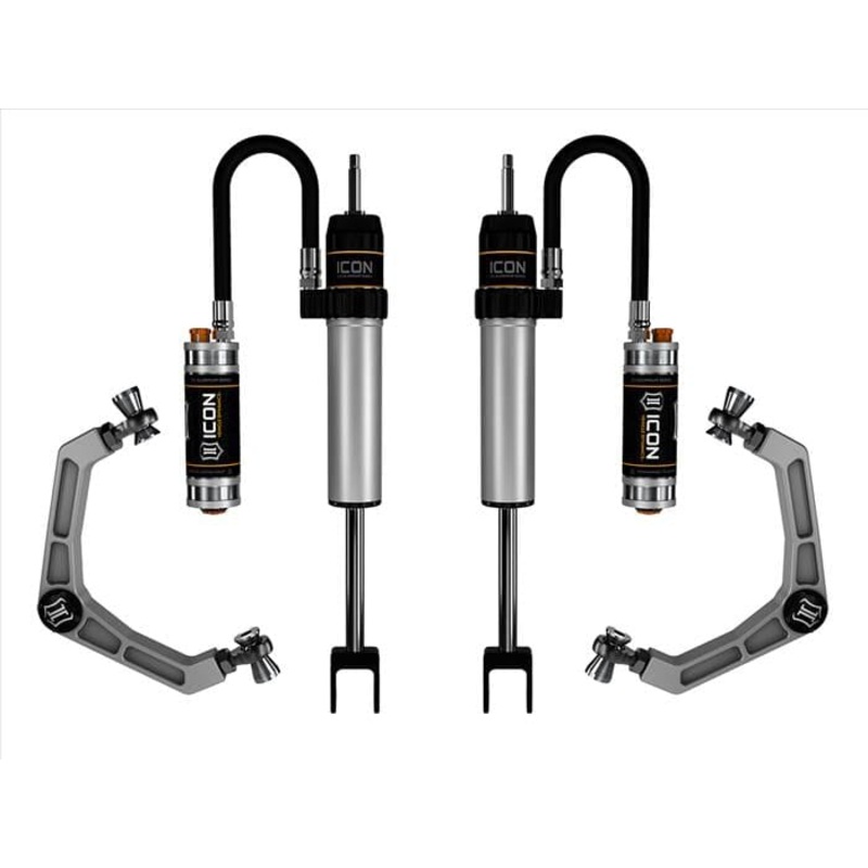 ICON 2020-2024 GM HD 0-2″ CDCV Shock System w/ Billet Upper Control Arm