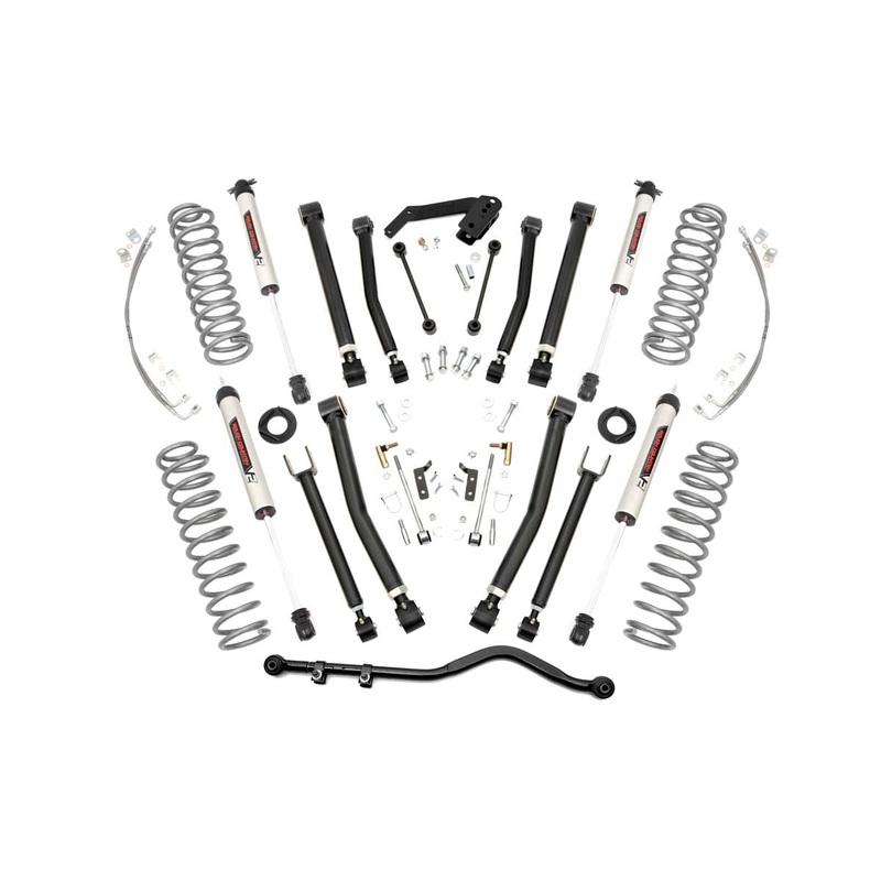 4 Inch Lift Kit | X-Series | V2 | Jeep Wrangler Unlimited 2WD/4WD (2007-2018)