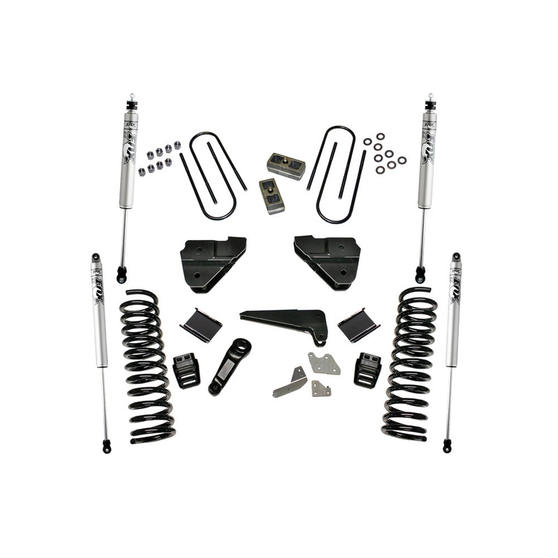 4″ Lift Kit w/ FOX Shocks – 13-18 Ram 3500 4WD Diesel w/out Radius Arms K146F