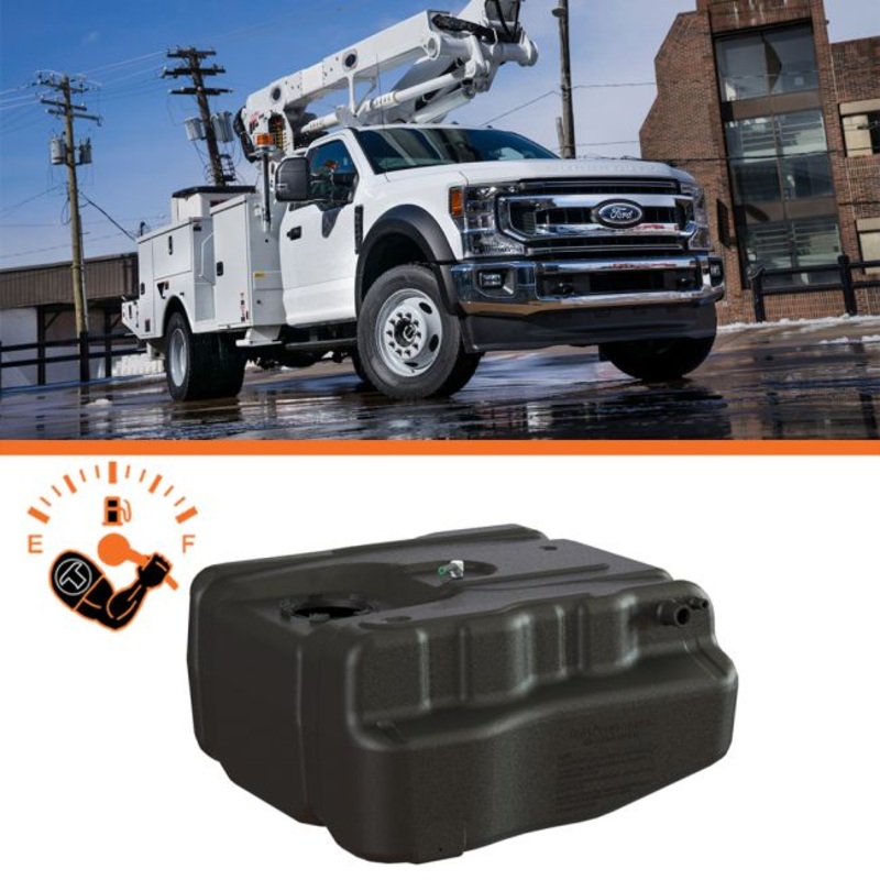 40 Gallon extra heavy duty, cross-linked polyethylene fuel tank 4020217