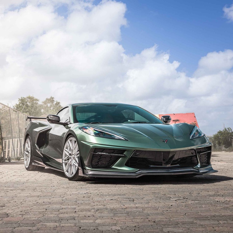 RSC Corvette C8 ST Aero Kit | 4 Piece Body Kit Package | Carbon Fiber