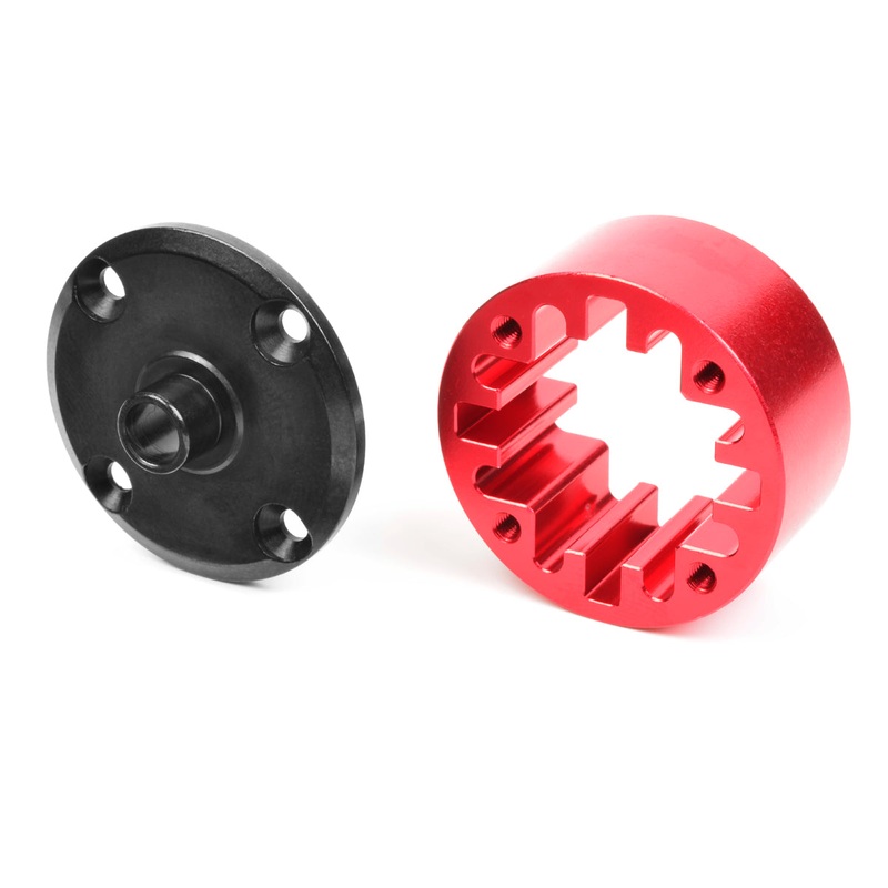 Team Corally Differential Case Center 35mm Aluminium Center/Steel Flange