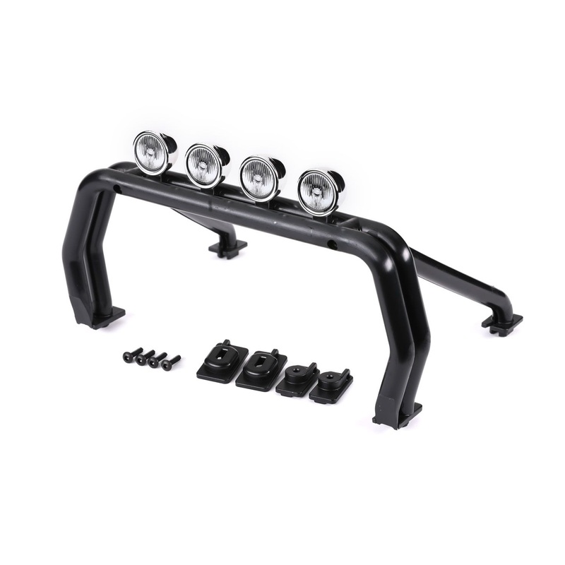 Traxxas Roll Bar ASSM. (blk)/mounts (l&r)