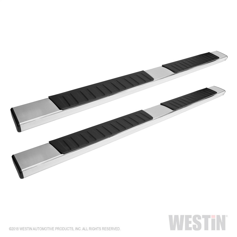 Westin 28-71220 R7 Nerf Step Bars fits 2019-2023 Ram 1500 Crew Cab (Excl. Ram 1500 Classic) Polished SS 1 Pair