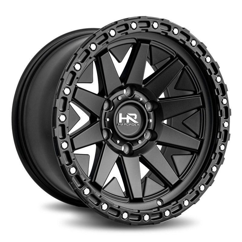 Hardrock Offroad – H106 17×9 Matte Black