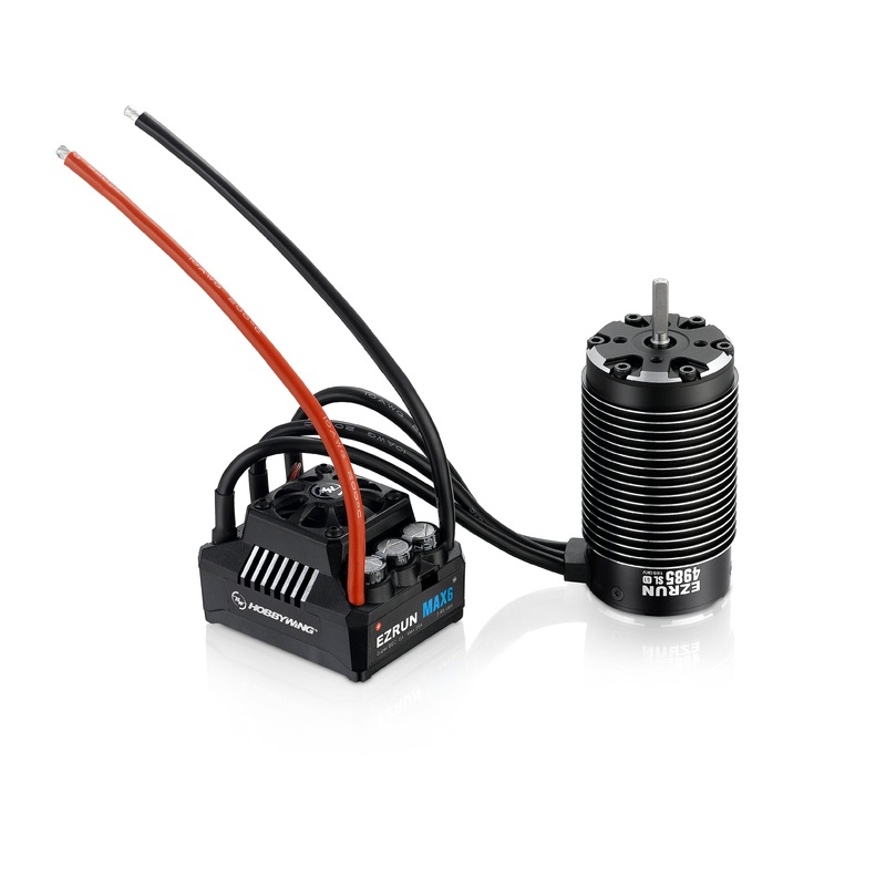 Hobbywing EzRun SL 4985 1650KV Motor, w/ Max6 ESC Combo