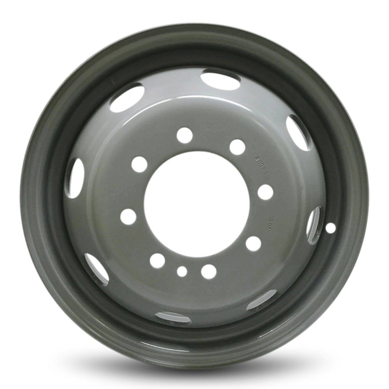 16×6 Accuride 8×6.5″ Bolt Pattern 4.88″ Center Bore Grey Steel