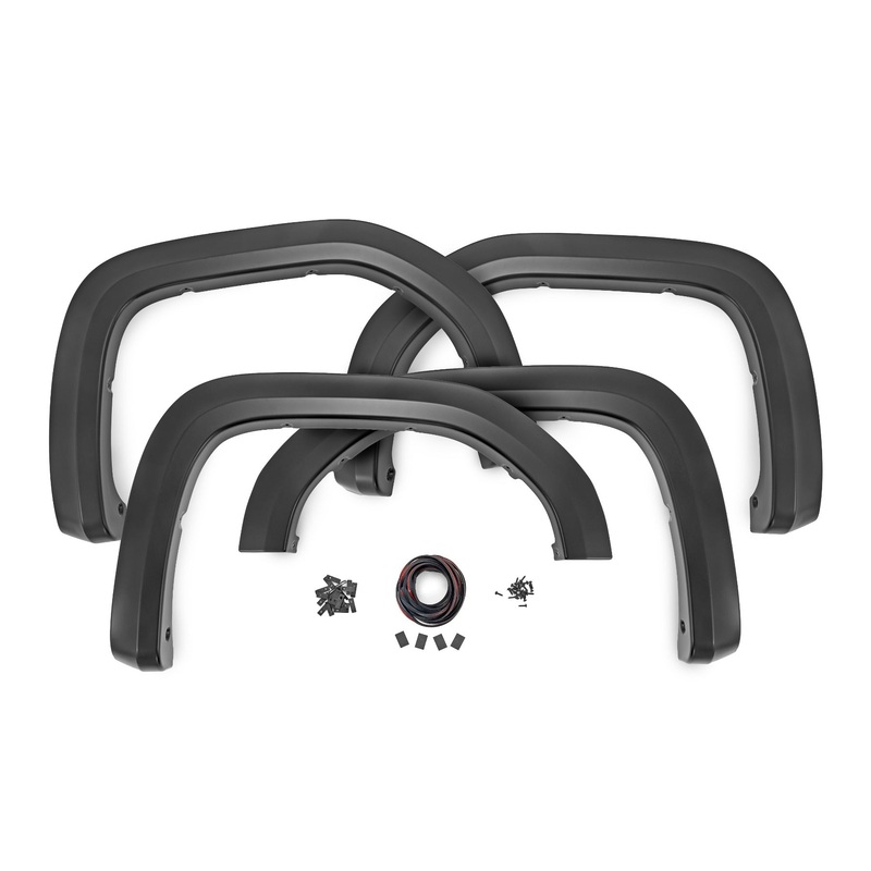 Fender Flares | Sport | GAZ Summit White | GMC Sierra 1500 2WD/4WD (19-24)