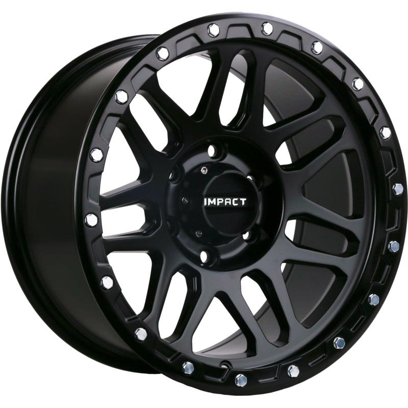 Impact Offroad 17X9.0 Offroad Wheel 883 6X139.7 PCD/0mm Offset/ 106.1mm CB/ Satin Black Rims