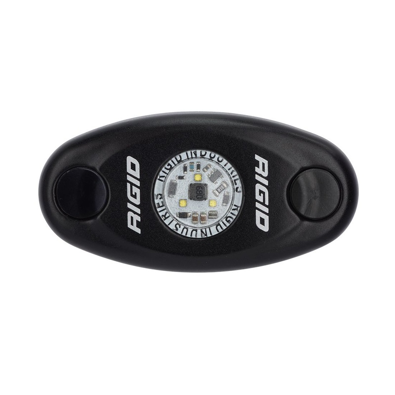 Rigid – A-Series Low Power White 1 Light Black Housing