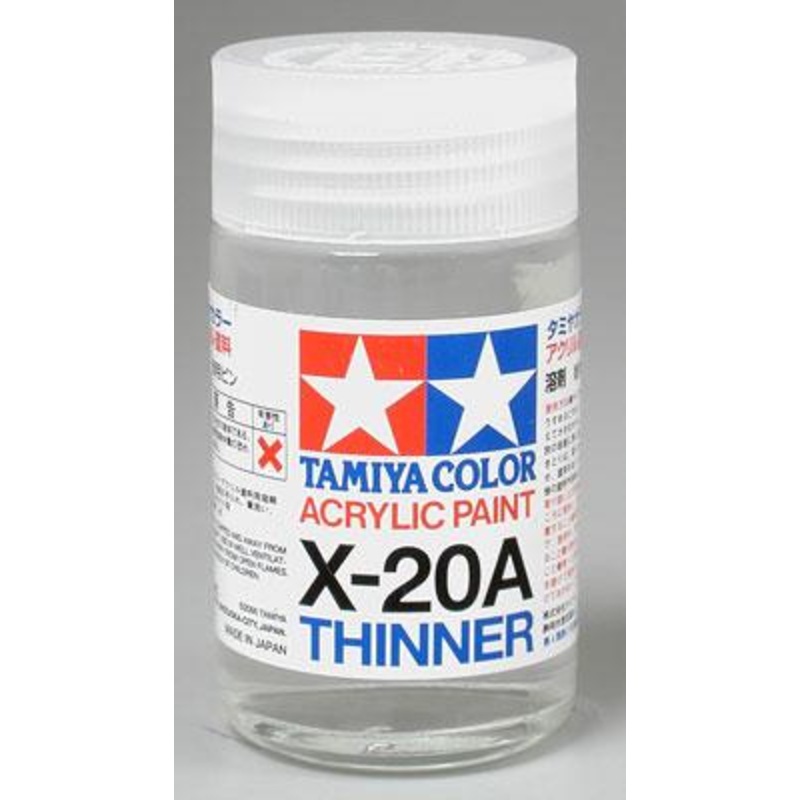 Tamiya Acrylic/Poly Thinner X-20A 46ML
