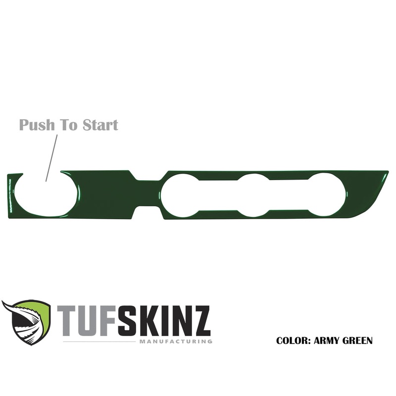 Tufskinz Climate Control Accent Trim with 2-Wheel Drive and Push to Start for  Tacoma (2016-2023)