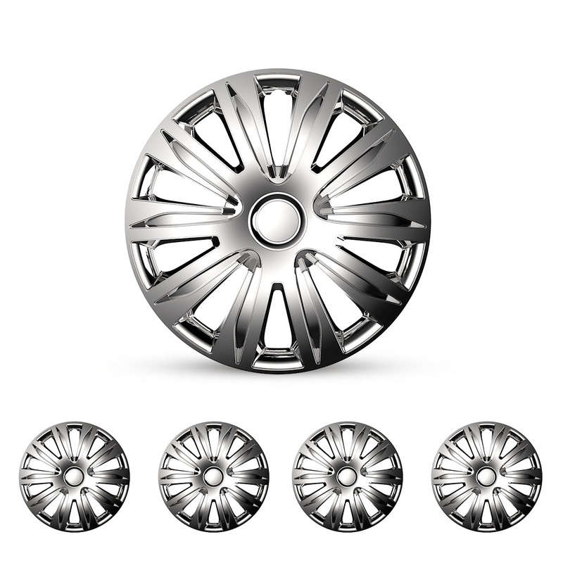 WINJET 17 inch Hubcaps Wheel Covers 5083 – Chrome