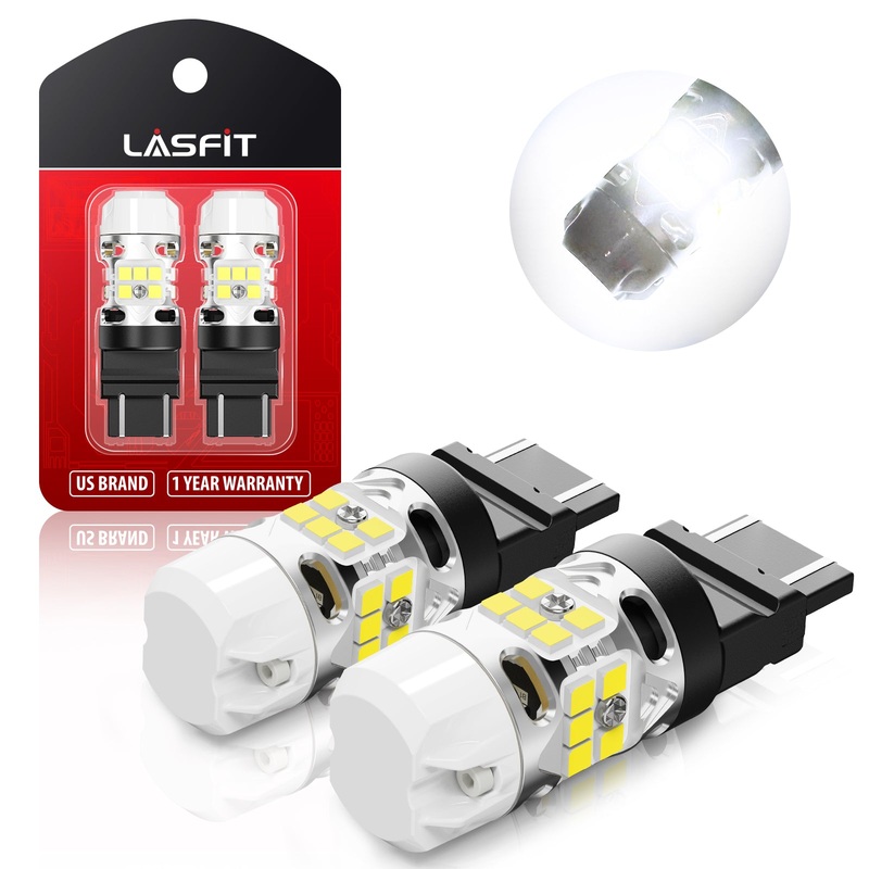 WT21W LED Reverse Bulbs CanBus-Ready White | T3 Series