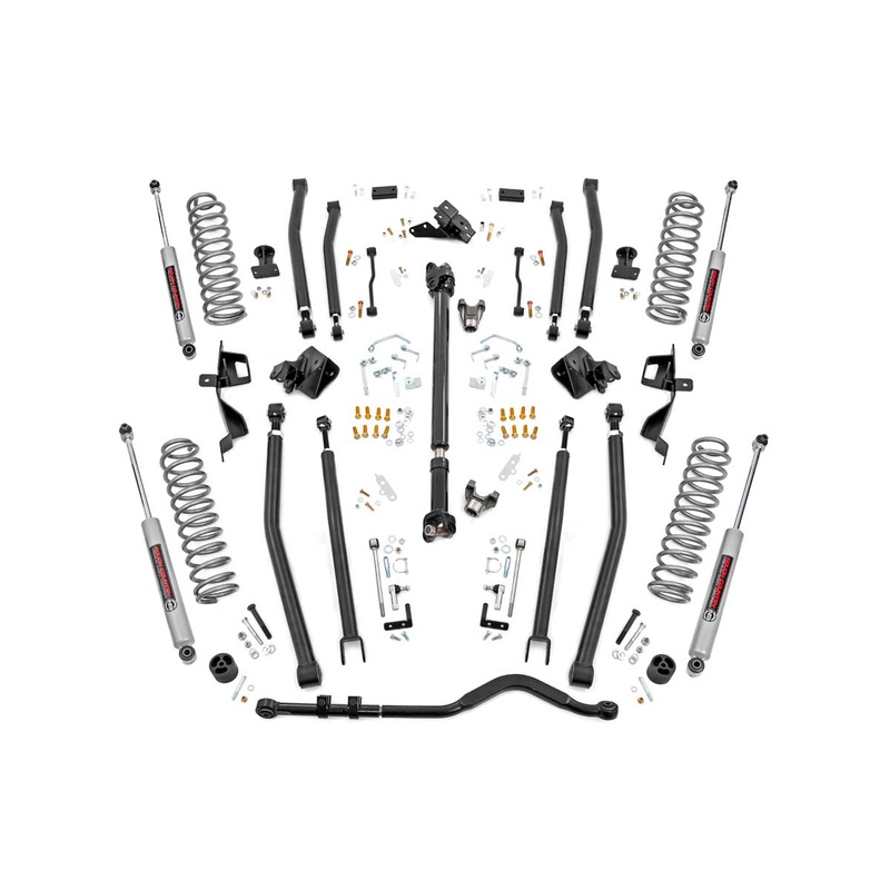 6 Inch Lift Kit | Long Arm | Jeep Wrangler Unlimited 4WD (2018-2023)