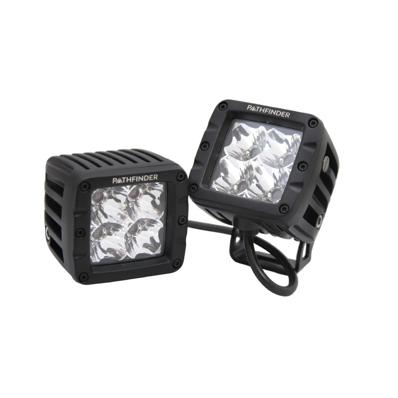 Backwoods Adventure Mods Pathfinder 2″ Surface Mount LED Light Pods (Amber/Spot)