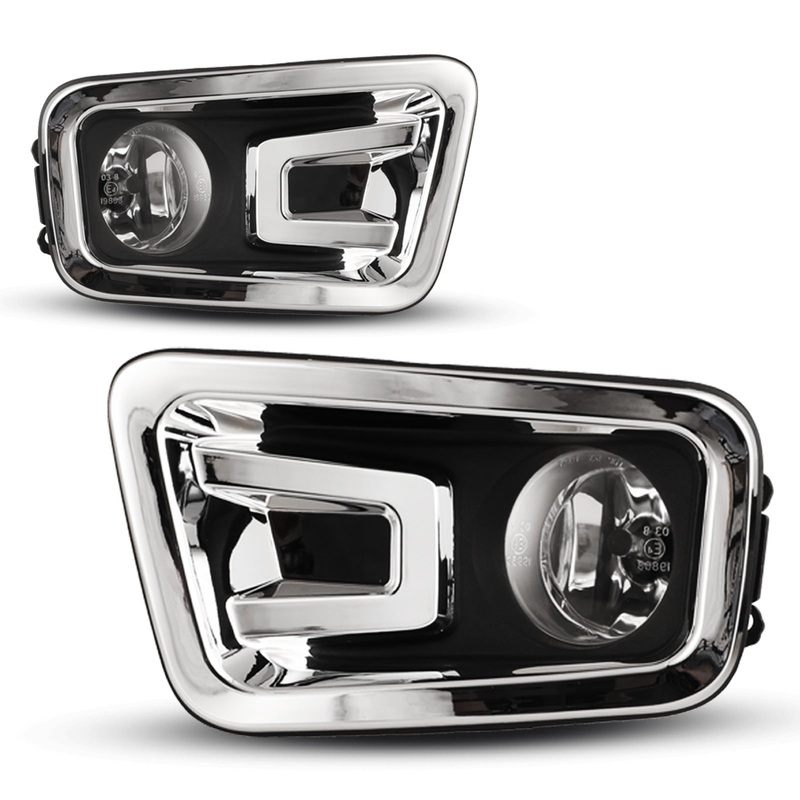 For 2016-2019 Nissan Titan Fog Lights – Clear