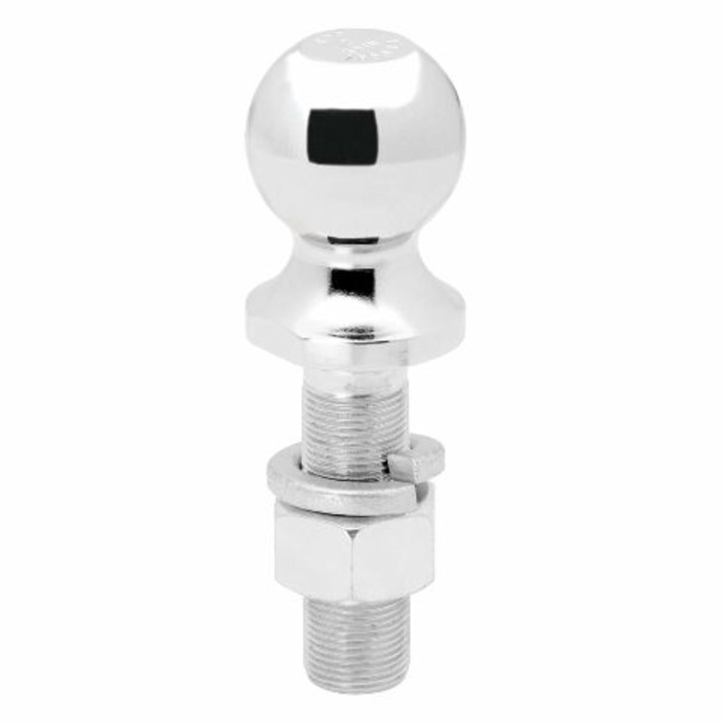 Reese 63849 Class III Chrome Hitch Ball – 2″ Ball x 1″ Shank Diameter x 3.25″ Length
