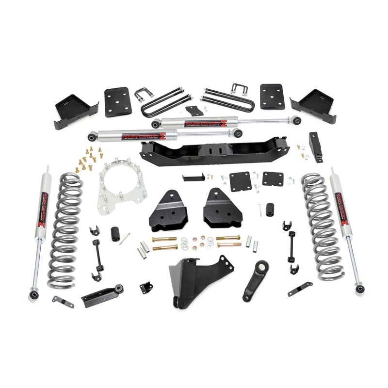 Rough Country 4.5 Inch Lift Kit M1 Shocks Fits Ford F-350 4WD 2017-2022