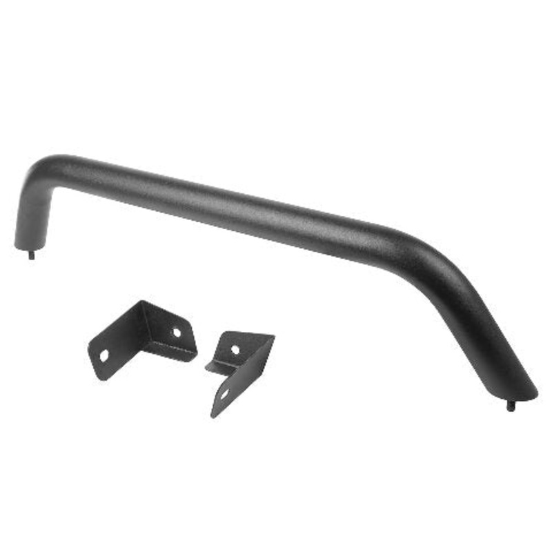 Rugged Ridge Arcus Bumper Tubular Overrider Hoop | Satin Black, 11-Gauge Steel | 11549.03 | Compatible with Arcus JL/JT Bumpers from Rugged Ridge