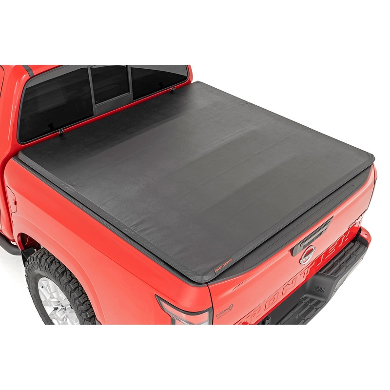 Soft Tri-Fold Bed Cover | 5′ Bed | Nissan Frontier 2WD/4WD (2005-2021)