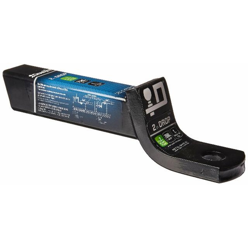 DRAW TITE 40342-006 Quick-Loading Ball Mount Hitch, 8-1/2″ Length, 3/4″ Rise, 2″ Drop, Black, Pack of 6