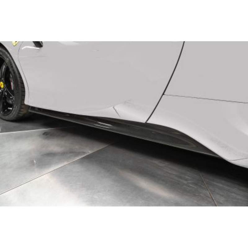 Ferrari SF90 DMC OEM Replacement Carbon Fiber Side Skirt Panels