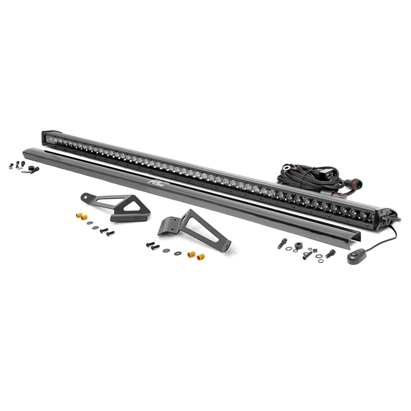 LED Light Kit | Front Mount | 50″ Black Single Row | CFMOTO UFORCE 1000