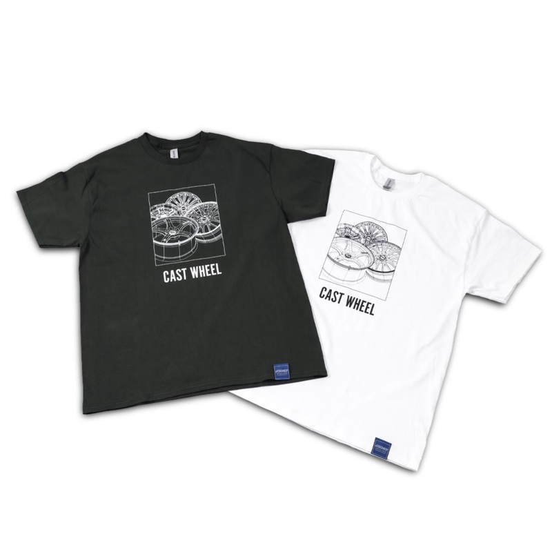 RAYS Official 24S-H Cast Wheel T-Shirt