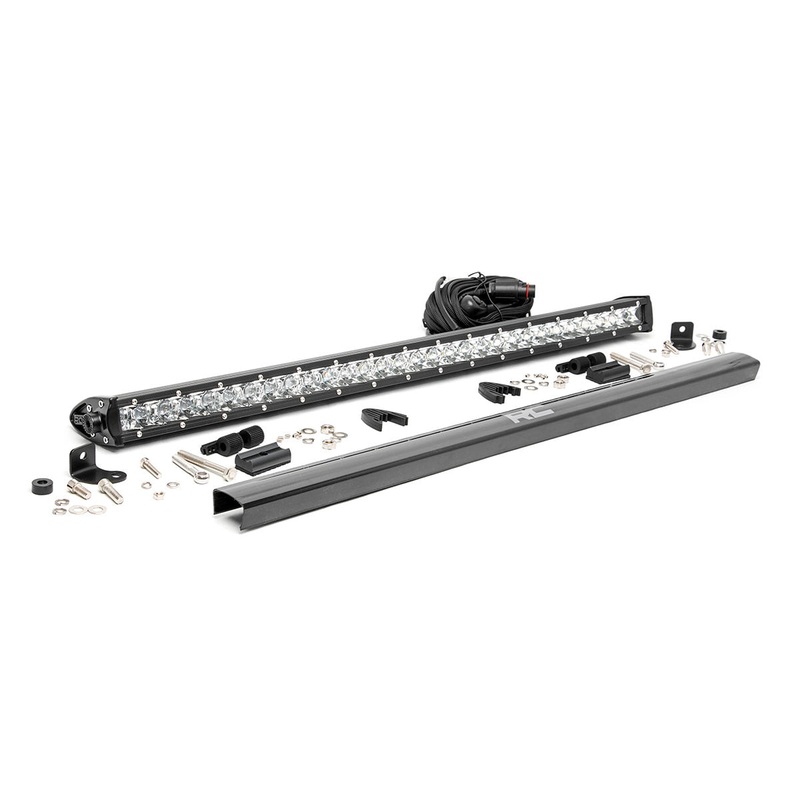 30 Inch Chrome Series LED Light Bar | Single Row