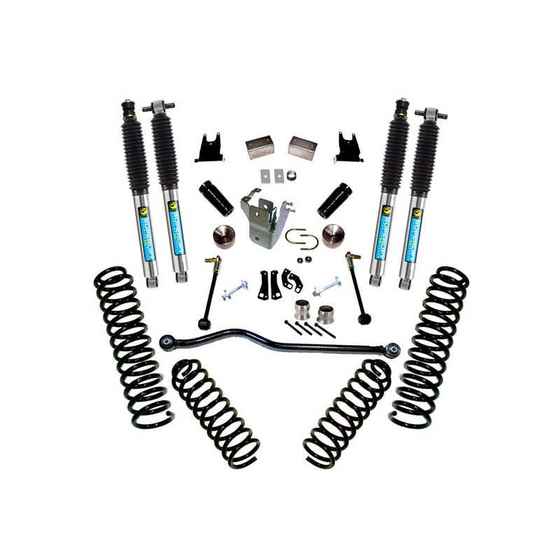 4″ Lift Kit – 07-18 Wrangler JK – 2-door – w/ Bilstein Shocks K927B