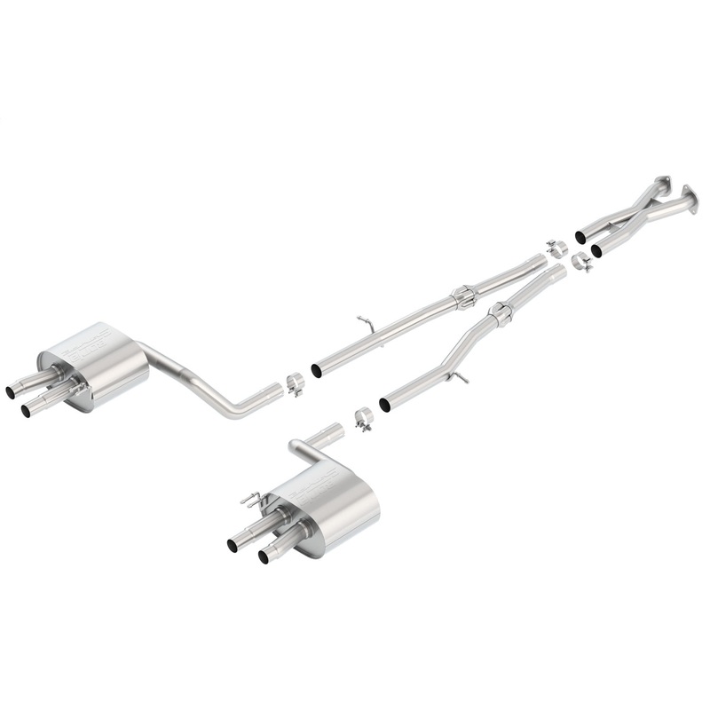 Borla 140736 S-Type Cat-Back Exhaust System Fits 18-21 Stinger