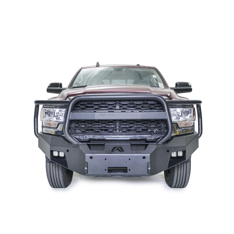 Fab Fours DR19-A4450-1 Premium Winch Front Bumper Fits 19-22 2500 3500