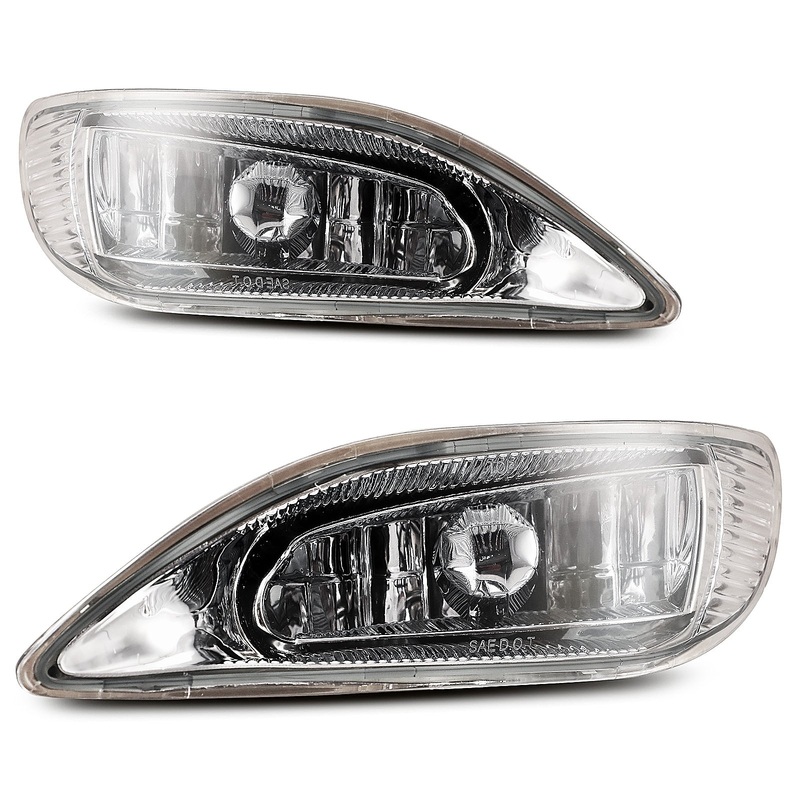 For 2002-2004 Toyota Camry/2005-2008 Toyota Corolla/2002-2003 Toyota Solara Fog Light – Clear