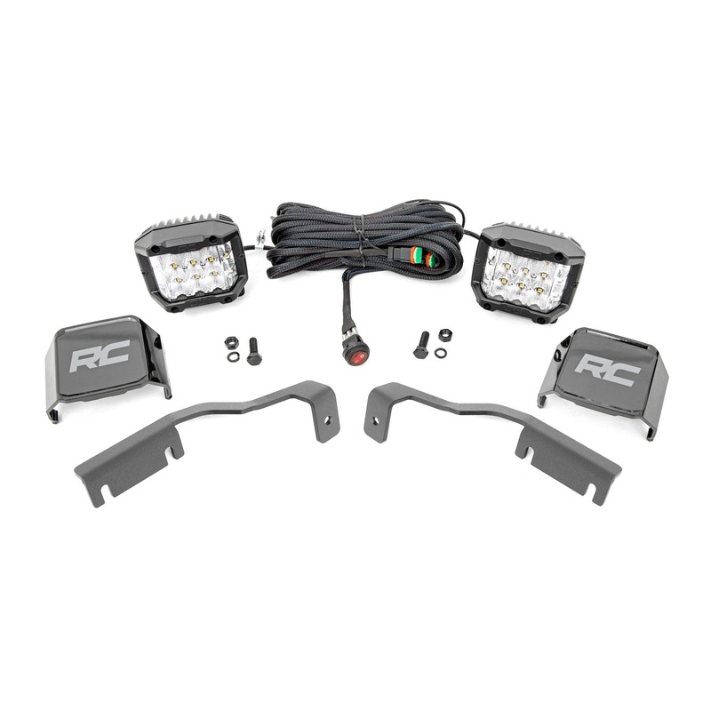 LED Light Kit | Ditch Mount |  3″ OSRAM | Wide | Nissan Frontier (22-24)