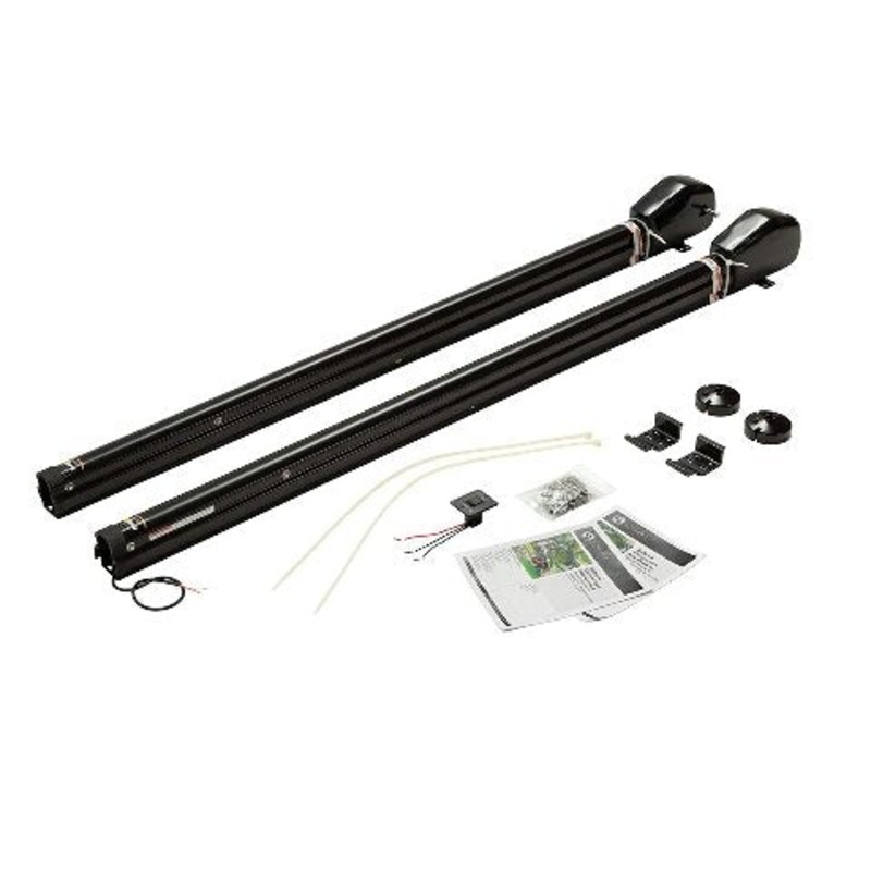 Solera Standard 12V Universal Awning Hardware Kit Compatible with 5th Wheel RVs, Travel Trailers and Motorhomes, Black