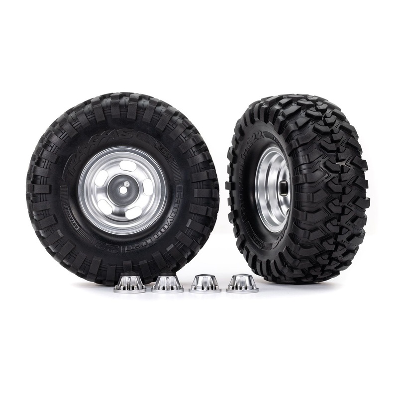Traxxas t&w 2.2″ satin chrm whl canyon trl (2)
