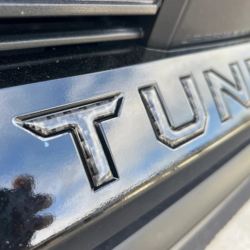 Tufskinz Lower Grille Letter Inserts for  Tundra (2022-2025)