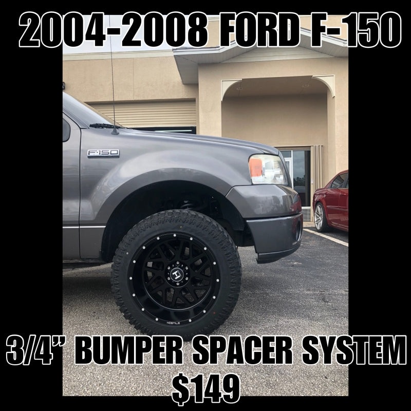 Wicked Trucks – 2004-2008 Ford F-150 3/4″ Bumper Spacer Kit