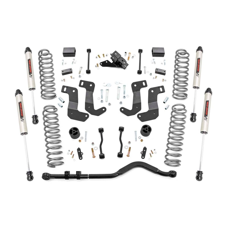3.5 Inch Lift Kit | C/A Drop | Stage 1 | V2 | Jeep Wrangler Unlimited (18-23)