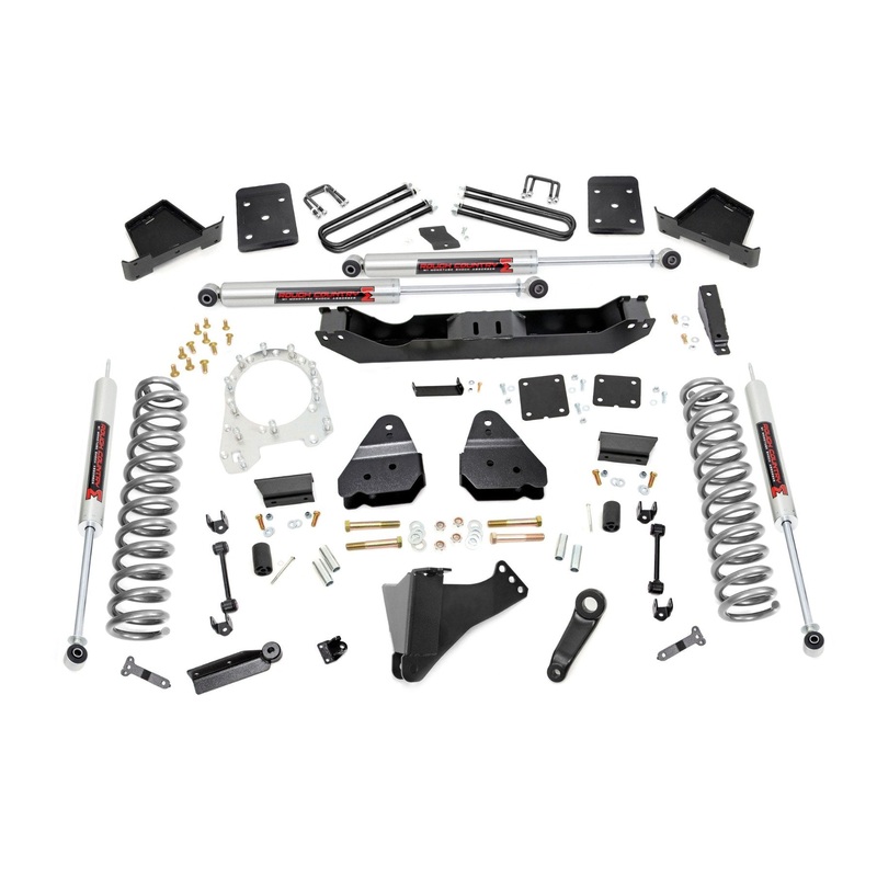 Rough Country 6 Inch Lift Kit Diesel OVLD M1 Fits Ford F-350 4WD 2017-2022