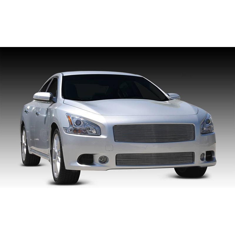 T-REX Grilles 20758 Polished Aluminum Horizontal Grille Fits 2009-2014 Nissan Maxima