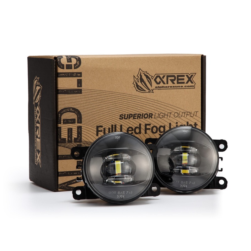 10-14 Ford Mustang (Only fits convertible and models with Type 2 fog lights) DoubleTap Dual Color LED Projector Fog Lights