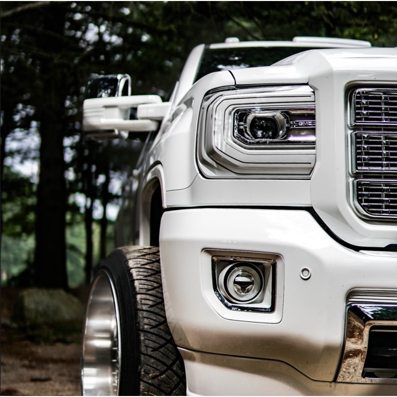 2015-2019 GMC Sierra 2500/3500 1/2 Ton OEM LED Headlight Conversion – CUSTOM