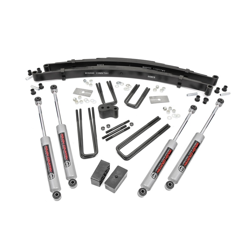 4 Inch Lift Kit | Rear Blocks | Dodge W100 Truck/W200 Truck 4WD (1970-1974)