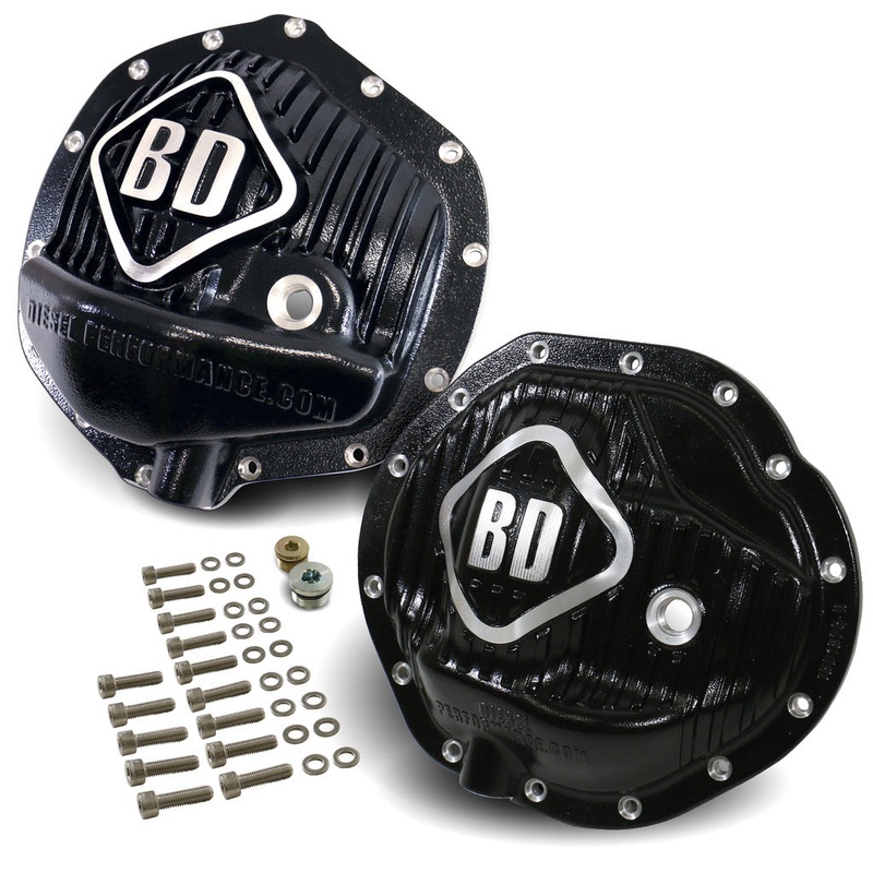 BD Dodge Differential Cover Pack, Front & Rear – 2500 2003-2013 / 3500 2003-2012