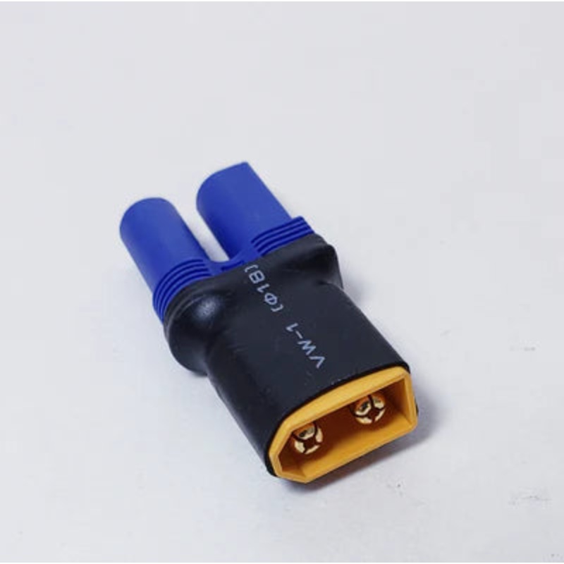Male XT60 to Female EC5 Wireless Adapter